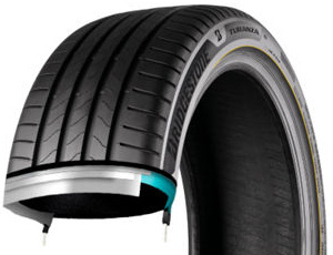 Bridgestone Turanza 6 - niższe warstwy pasów