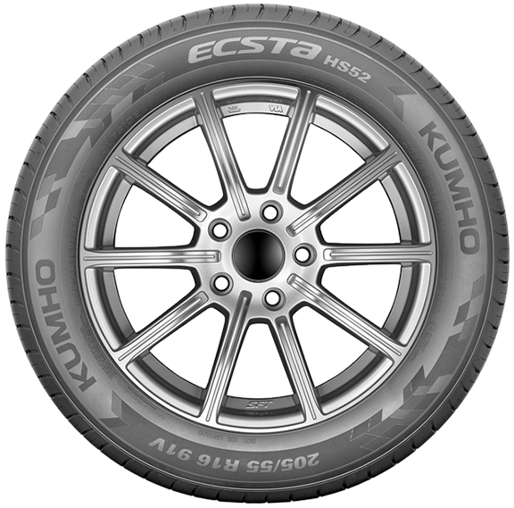 Kumho Ecsta HS52 - bok opony Kumho Ecsta HS52 - bok opony