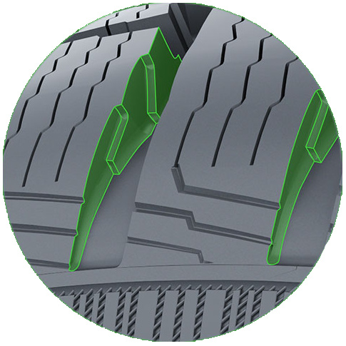 Nokian WR Snowproof - wsparcie hamowania Nokian WR Snowproof - wsparcie hamowania