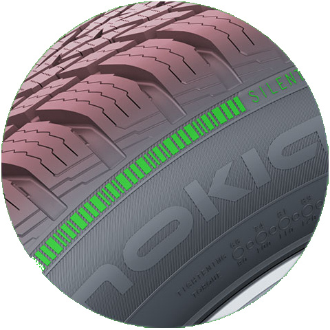 Nokian WR Snowproof - ciche boczne ściany Nokian WR Snowproof - ciche boczne ściany