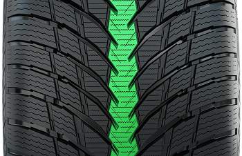 Nokian WR Snowproof P - Sztywna strefa środkowa Nokian WR Snowproof P - Sztywna strefa środkowa