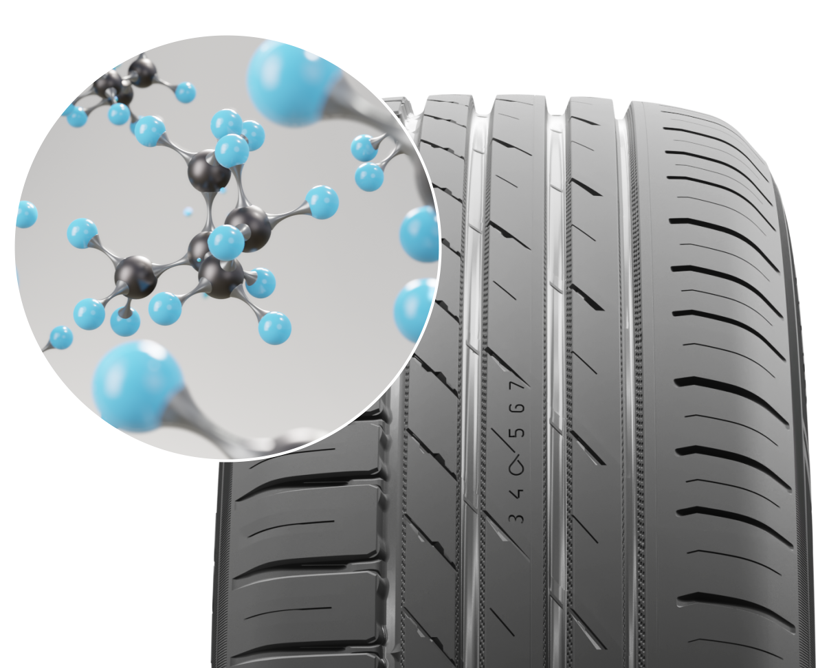 Niski opór toczenia i dłuższa żywotność. Niski opór toczenia i dłuższa żywotność.