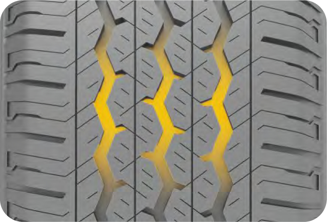 detal bieżnika H188 detal bieżnika H188